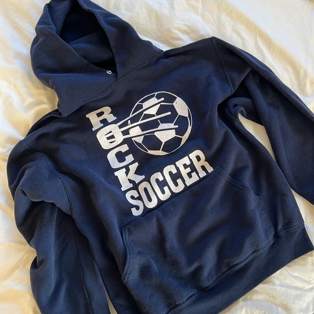 Rock Soccer Club Vintage Hoodie